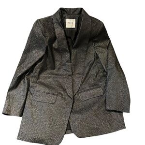 Ricki’s Grey Shimmer Open Blazer